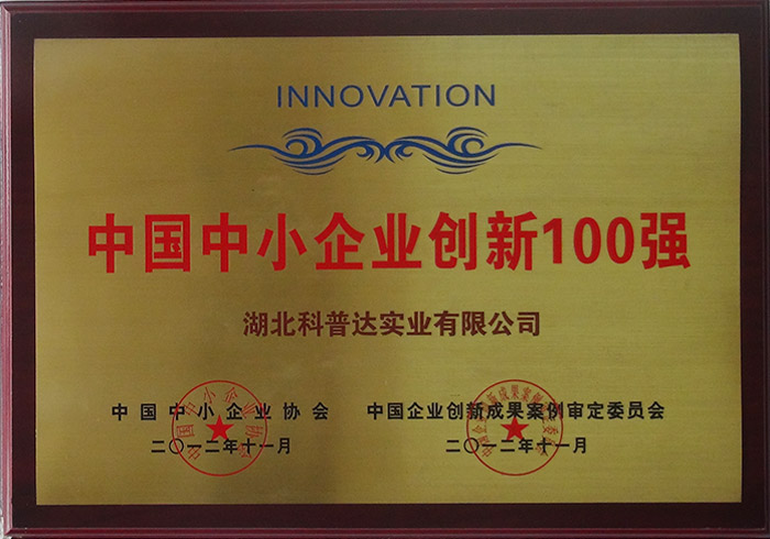 China's top 100 SMEs